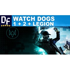 WATCH DOGS TRIPLE PACK LEGION +1, 2 [UBISOFT АКТИВАЦИЯ]