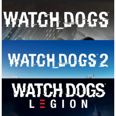 WATCH DOGS FRANCHISE BUNDLE — LEGION + 2 + 1・UBISOFT・