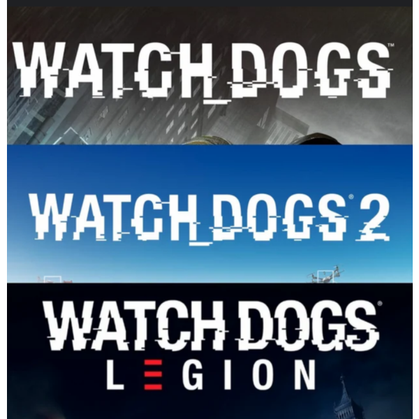 WATCH DOGS FRANCHISE BUNDLE — LEGION + 2 + 1・UBISOFT・