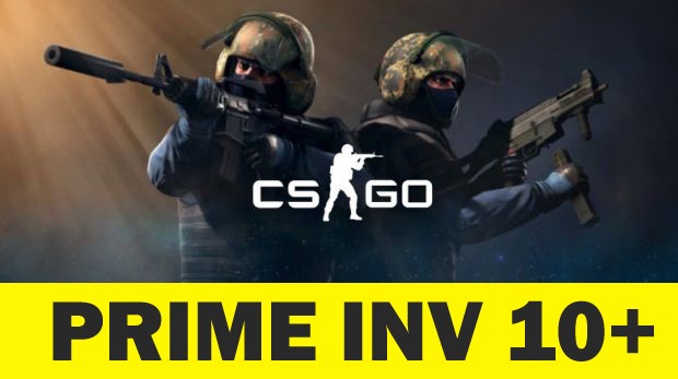 Скриншот Counter Strike Global Offensive (CS : GO) с инв. 10+