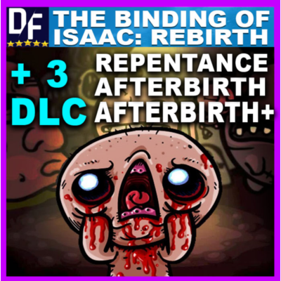 The Binding of Isaac: Rebirth + 💎3 DLC (STEAM) Аккаунт