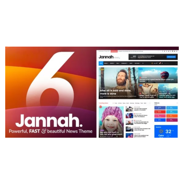 Jannah [7.0.6] — русификация премиум темы