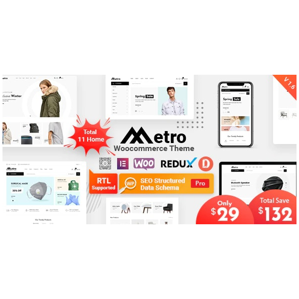 Metro [2.8] — Русификация премиум темы