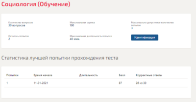 Социология.Тест Синергия 2021г.