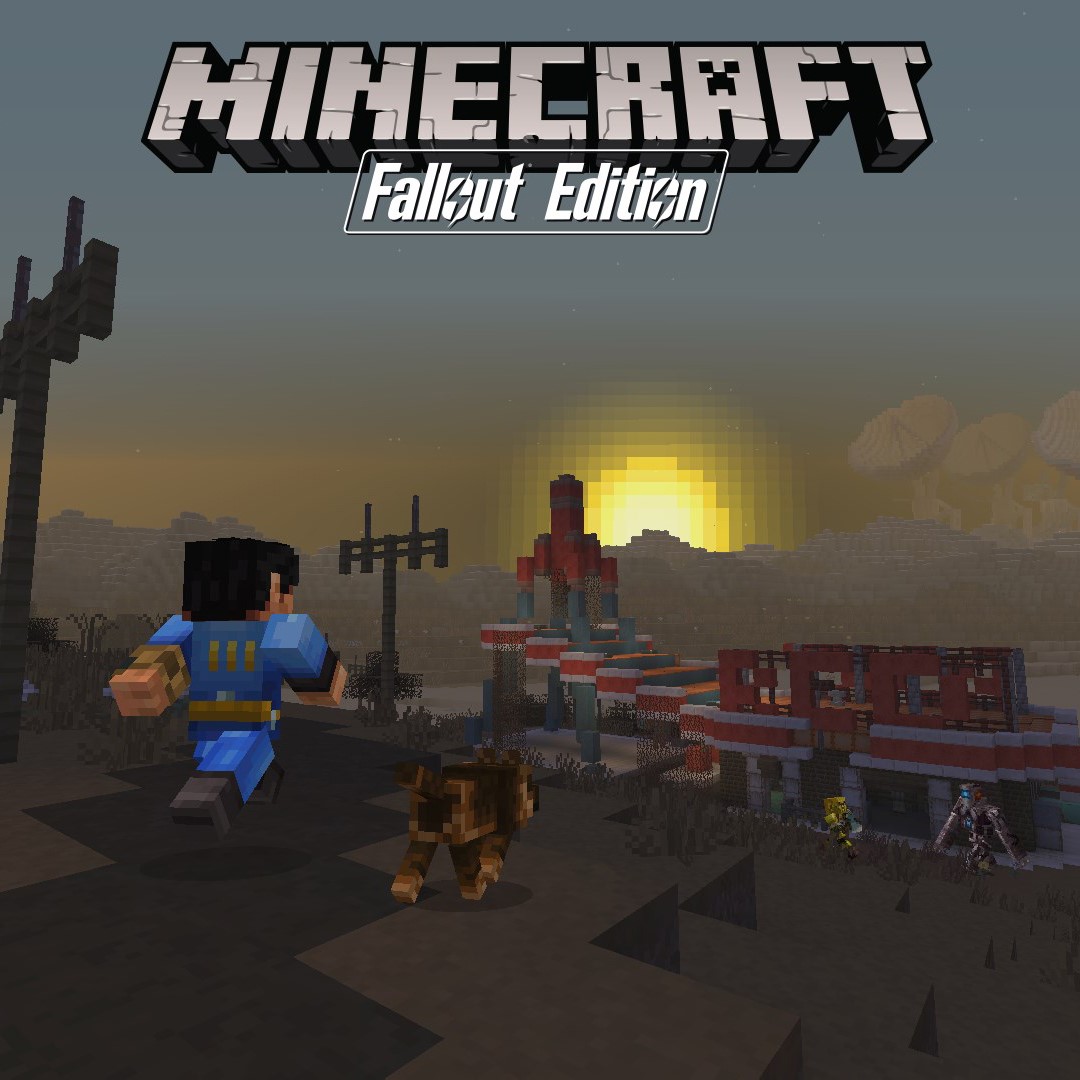 Обложка Микс-набор «Волт-тек» для Minecraft XBOX ONE X|S Код 🔑