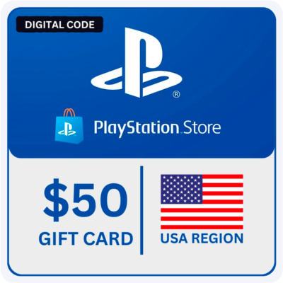 PLAYSTATION NETWORK CARD (PSN) 50$ US (ONLY USA ACC)