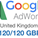 Промокод купон Google AdWords Адвордс 120/120 £  Англия