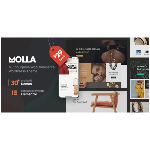 Molla [1.4.0] — Русификация премиум темы