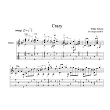 Crazy (Вилли Нельсон) - для гитары