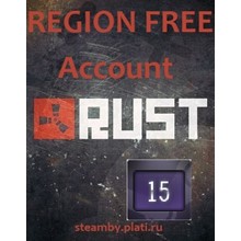 Rust Аккаунт +EMAIL 15 ЛЕТ 8LVL НЕ ЛИМИТНЫЙ Region Free