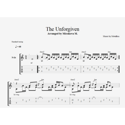 Metallica - The Unforgiven