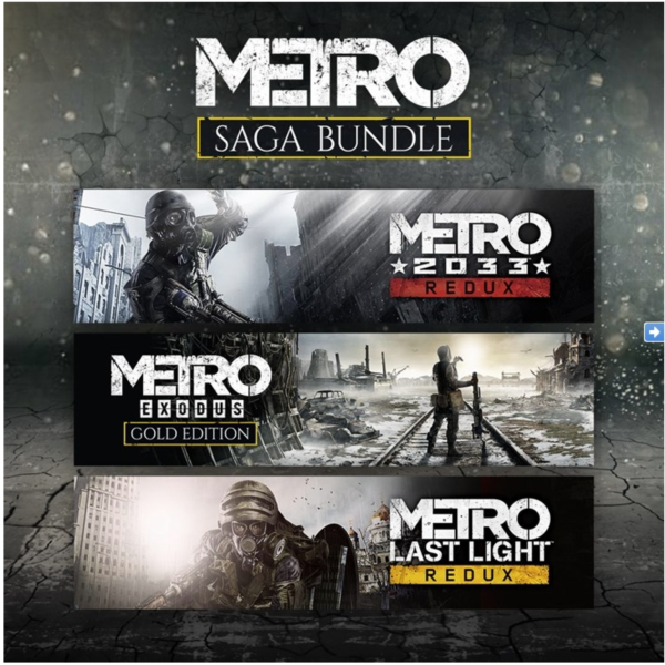 Metro Saga Bundle \ METRO EXODUS GOLD XBOX X|S Ключ