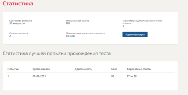 Статистика.Тест Синергия 2021г