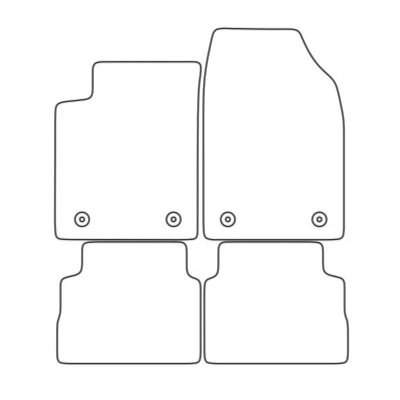 Opel Vectra (C) (02-08) Электронные лекала автоковриков