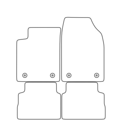 Opel Vectra (C) (02-08) Электронные лекала автоковриков