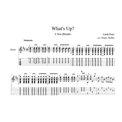 What´s Up? (4 Non Blondes) для гитары