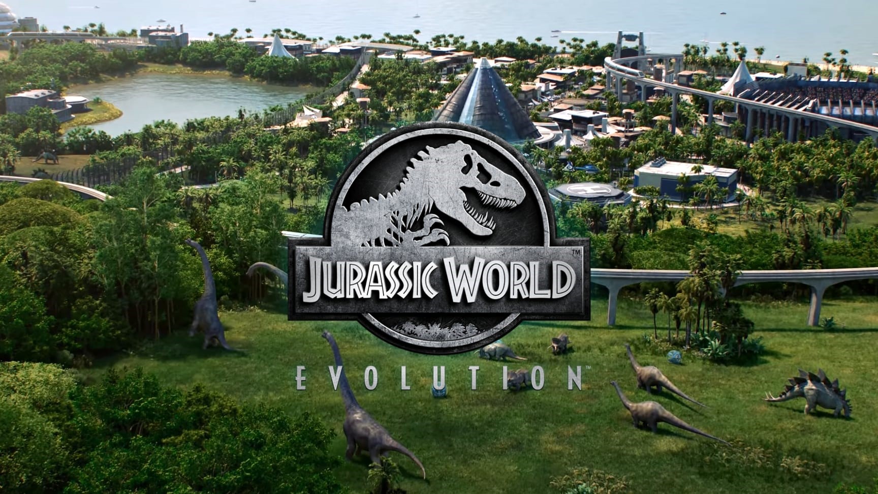 Jurassic world последняя. Jurassic World Эволюшн. Jurassic World Evolution обложка. Игра мир Юрского периода Эволюция. Мир Юрского периода Эволюция 2.