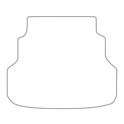 Toyota Avensis (03-09) (Combi) багажник. Лекало коврика