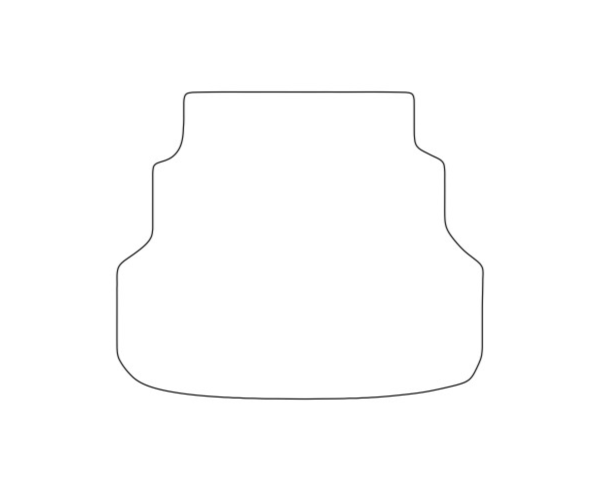 Toyota Avensis (03-09) (Combi) багажник. Лекало коврика