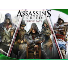 Assassin´s Creed TRIPLE PACK (AC PACK) 🔑 XBOX ONE / X