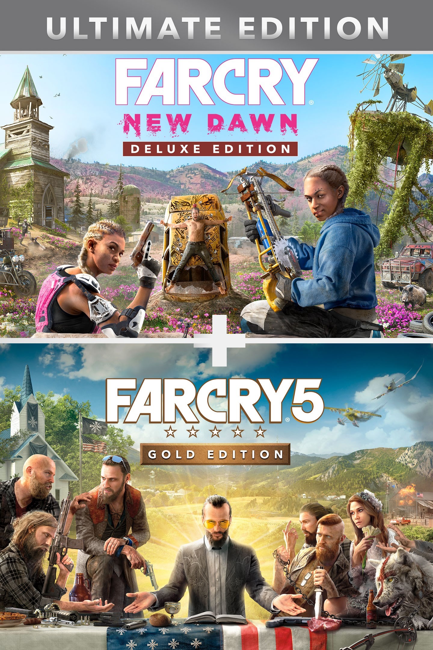 Набор Far Cry® 5 Gold Edition + Far Cry ® New Dawn Deluxe Edition