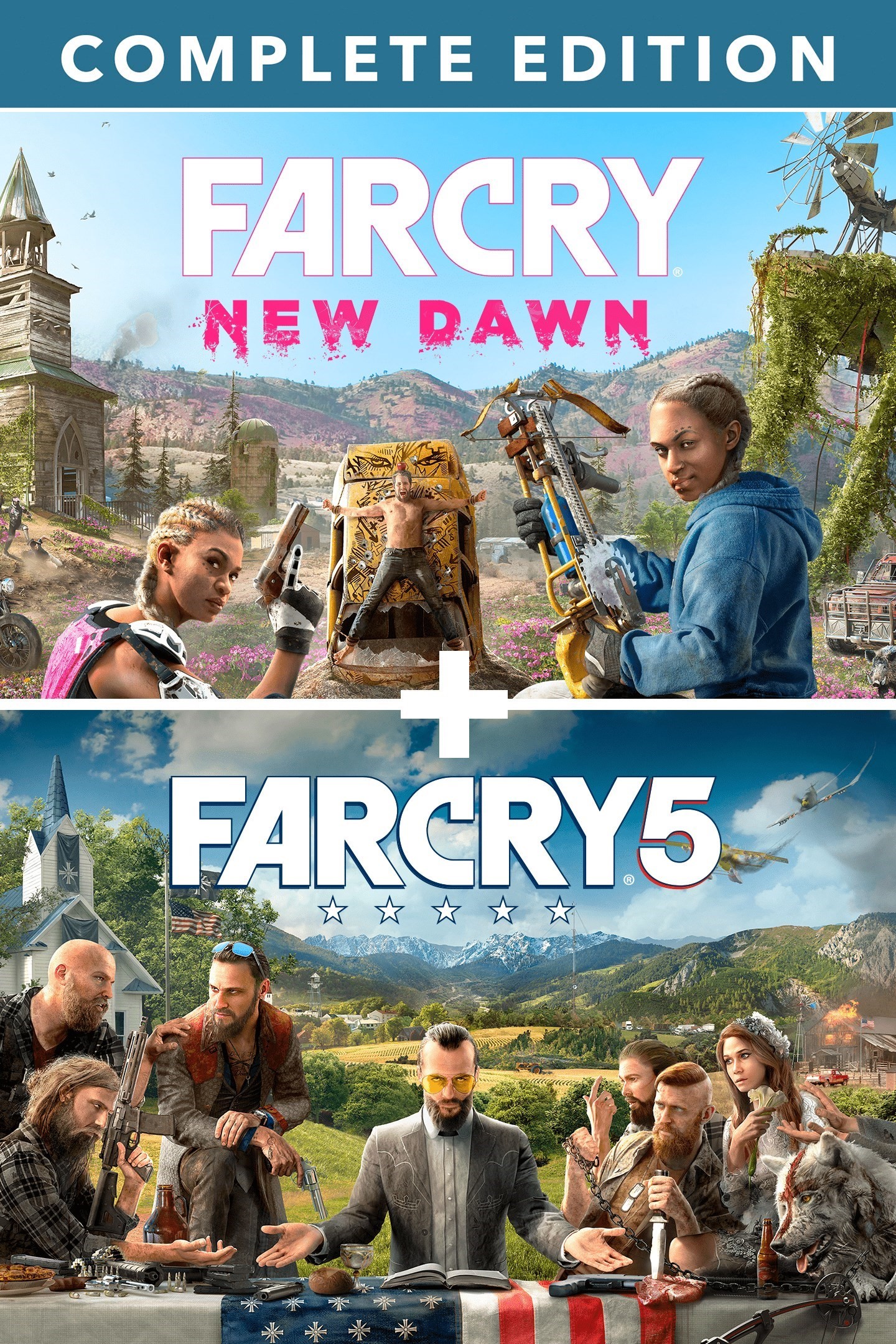 Набор Far Cry® 5 + Far Cry® New Dawn Deluxe Edition