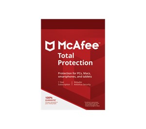 Обложка MCAFEE TOTAL PROTECTION 2021 НА 3 ГОДА