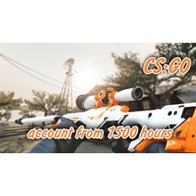 ⏩ CS2 account ⭐ 1500+ hours ✅ Native mail 🦄
