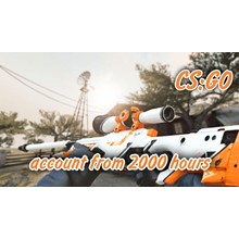 ⏩ CS2 account ⭐ 2000+ hours ✅ Native mail 🦄