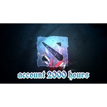 ⏩ DOTA 2 account ⭐ 2000+ hours ✅ Native mail 🦄
