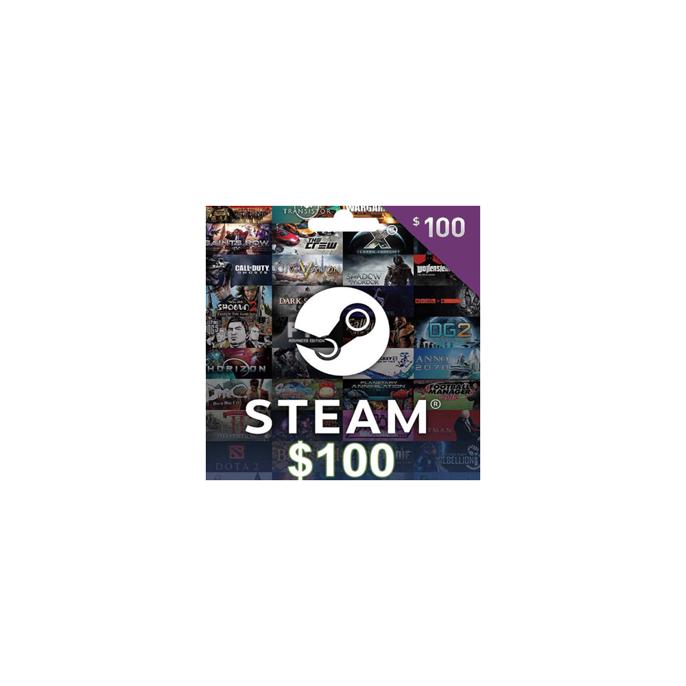 Купить STEAM WALLET GIFT CARD 100$ USD (USA) ✅КЛЮЧ