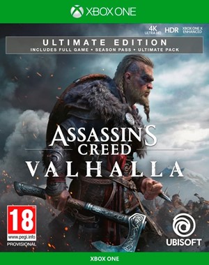 Обложка Assassin's Creed Valhalla Ultimate Edition Xbox One
