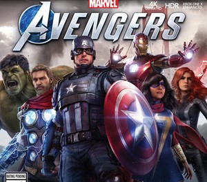 Обложка Marvel's Avengers Мстители Deluxe Edition Xbox one