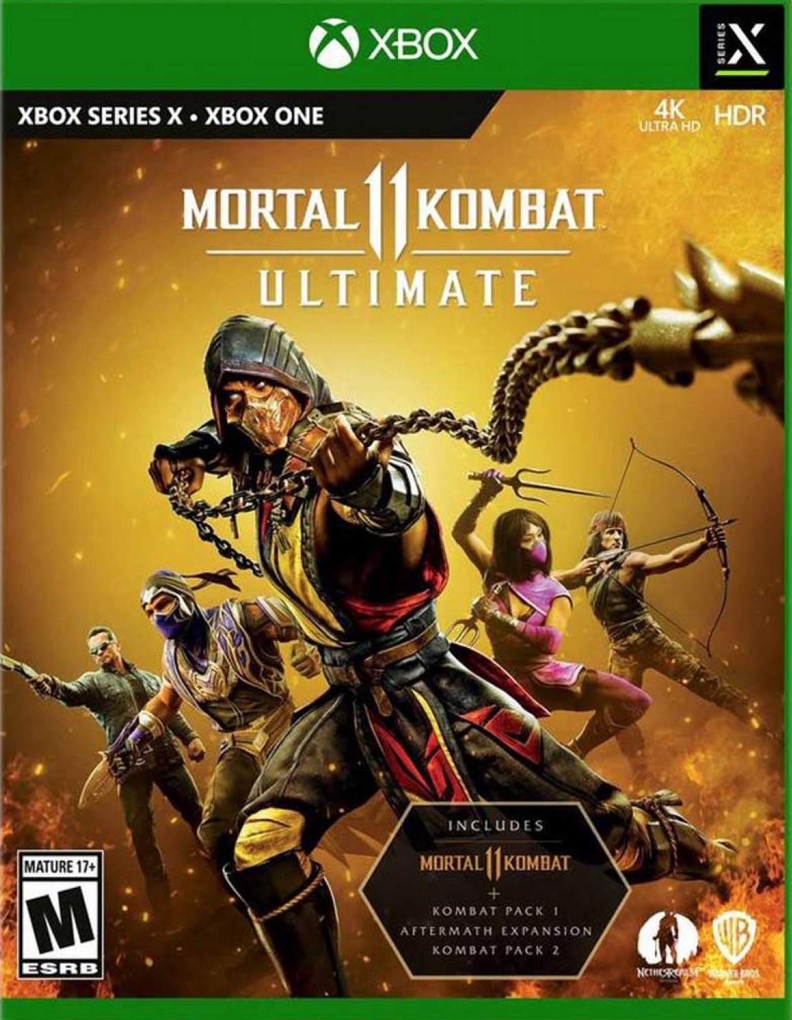 Обложка Mortal Kombat 11 Ultimate Xbox One & Xbox Series X|S