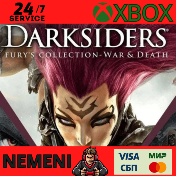 DARKSIDERS FURY´S COLLECTION — WAR AND DEATH XBOX KEY