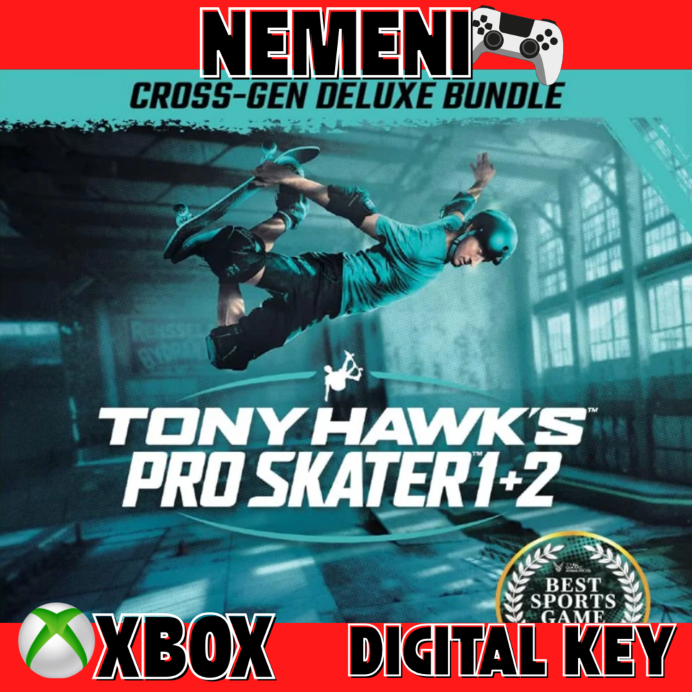 Купить TONY HAWK'S PRO SKATER 1 + 2 CROSS-GEN DELUXE XBOX ONE SERIES X/S КЛЮЧ