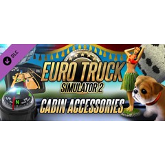 EURO TRUCK SIMULATOR 2 CABIN ACCESSORIES STEAM +ПОДАРОК