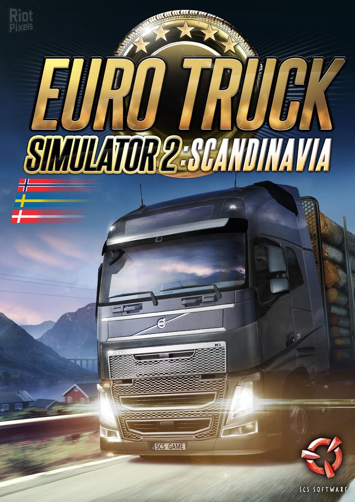 Скриншот EURO TRUCK SIMULATOR 2 SCANDINAVIA (STEAM) + ПОДАРОК