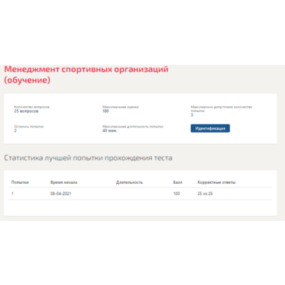 Менеджмент спортивных организаций.Тест Синергия 2021г