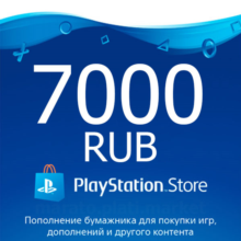 ★ 7000 rub | Payment card PlayStation Network RUS PSN