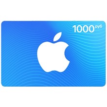 🍎 iTunes Gift Card (Россия) 1000