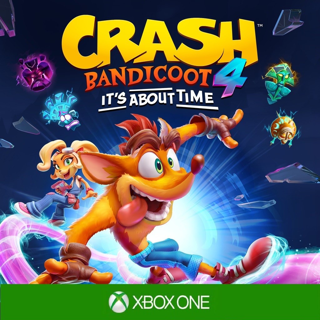 Обложка Crash Bandicoot 4: It’s About Time Xbox one