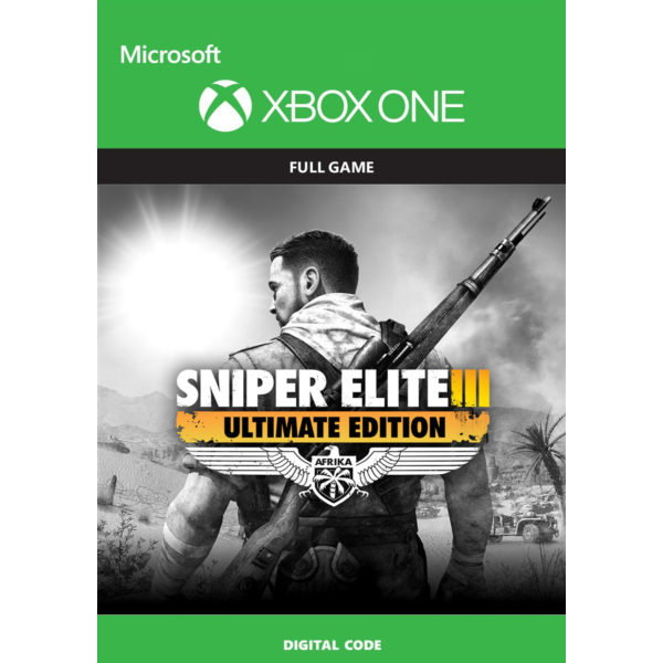 SNIPER ELITE 3 ULTIMATE EDITION XBOX ONE /X|S КЛЮЧ USA