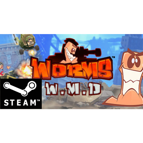⭐ Worms W.M.D — STEAM (Region free)