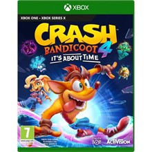 Crash Bandicoot 4 About Time  XBOX ONE  X/S KEY