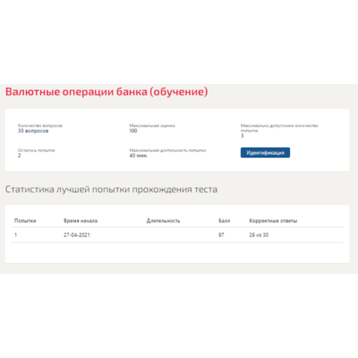 Валютные операции банка.Тест Синергия 2021г