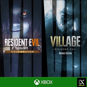 Обложка Resident Evil Village & Evil 7 Xbox One & Xbox Series X