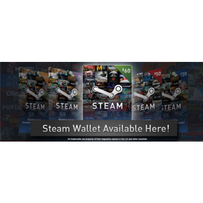 STEAM WALLET GIFT CARD 1.9$ НЕ GLOBAL - БЕЗ РОССИИ