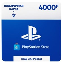 PSN 4000 рублей PlayStation Network 💳БЕЗ ПЕРЕПЛАТ