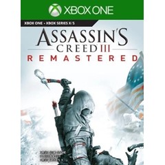 ASSASSIN´S CREED III REMASTERED XBOX ONE  SERIES X/S